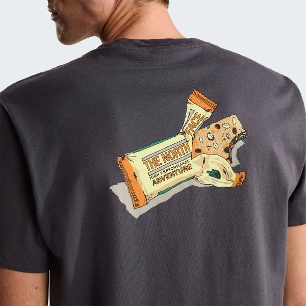 The North Face TNF Snack Relaxed T-shirt Antraciet