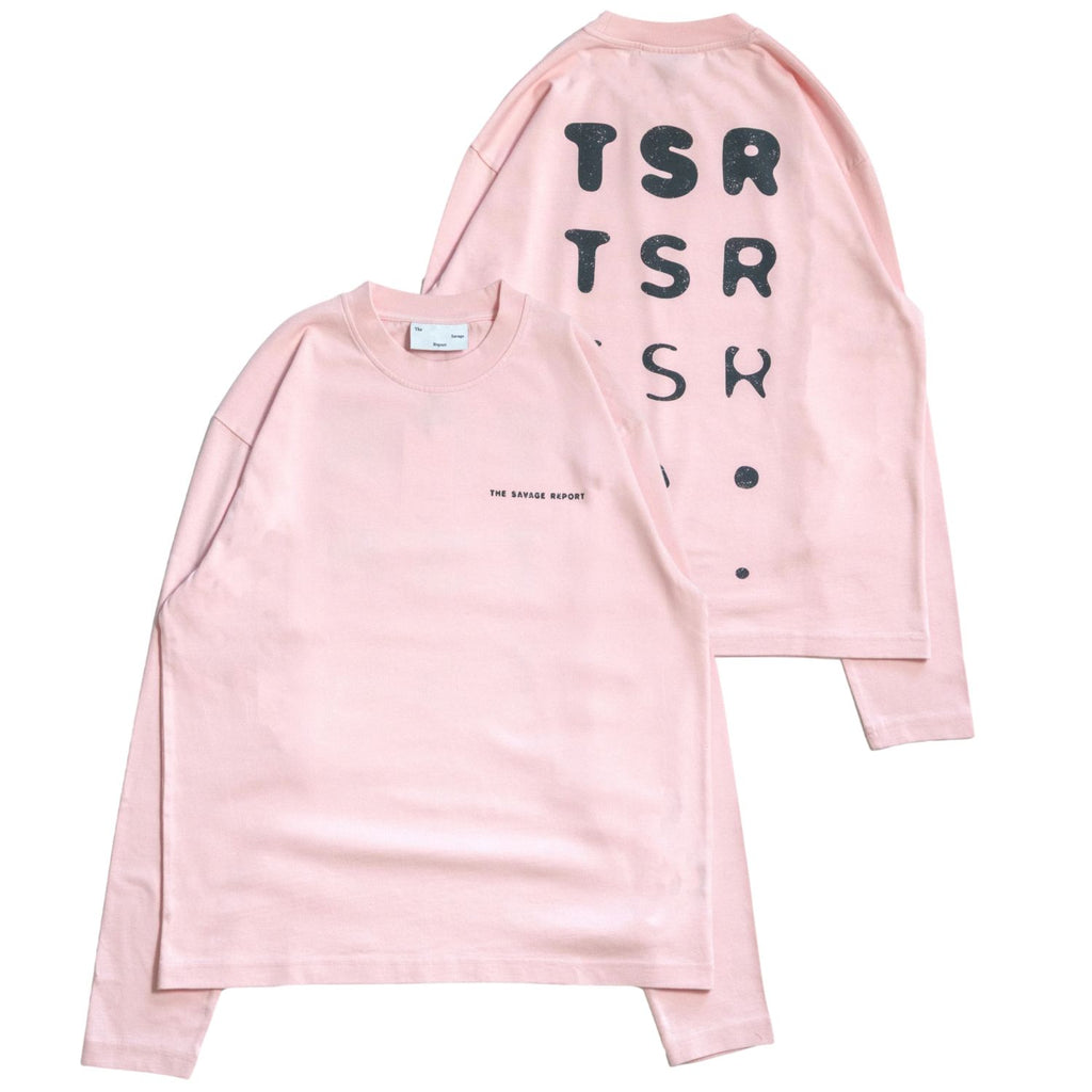 The Savage Report TSR Optic Longsleeve T-shirt Roze