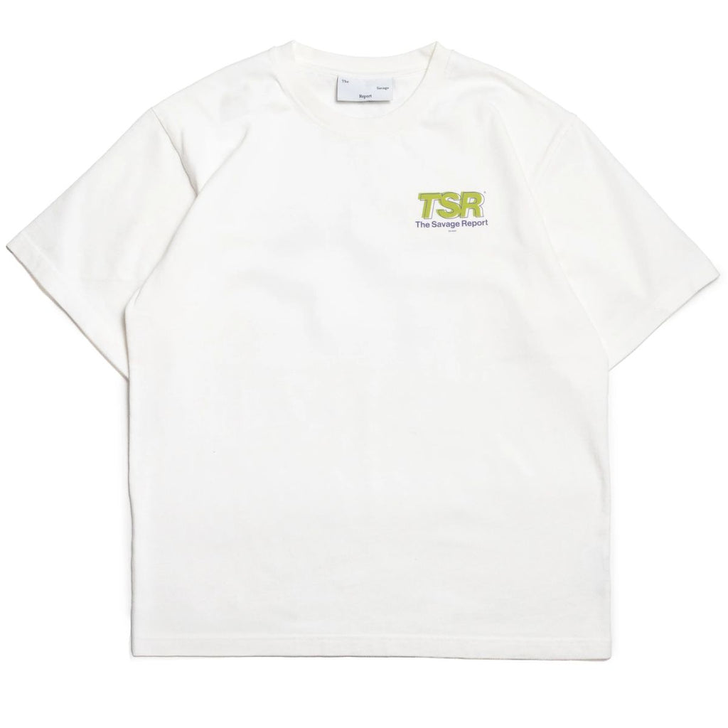 The Savage Report TSR Sport T-shirt Off White
