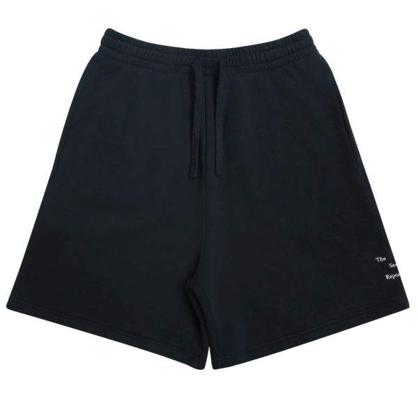 The Savage Report Wave Logo Korte Broek Navy