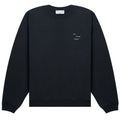 The Savage Report Wave Logo Sweater Navy