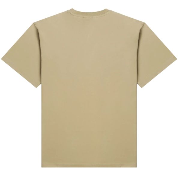 The Savage Report Wave Logo T-shirt Beige