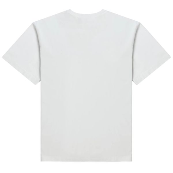 The Savage Report Wave Logo T-shirt Wit