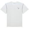 The Savage Report Wave Logo T-shirt Wit