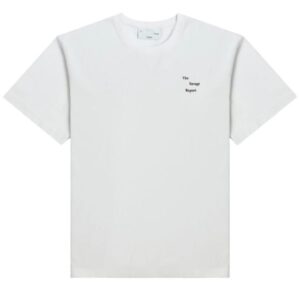 The Savage Report Wave Logo T-shirt Wit