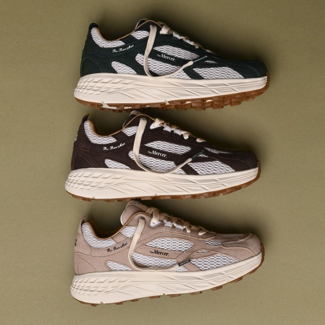 The Mercer Brand The Re-Run MAX Nubuck Sneaker Beige