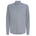 Tommy Hilfiger 1985 Flex Oxford Gingham Overhemd Navy/Wit