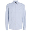Tommy Hilfiger 1985 Flex Oxford Overhemd Blauw/Wit