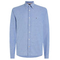 Tommy Hilfiger 1985 Flex Oxford Overhemd Blauw