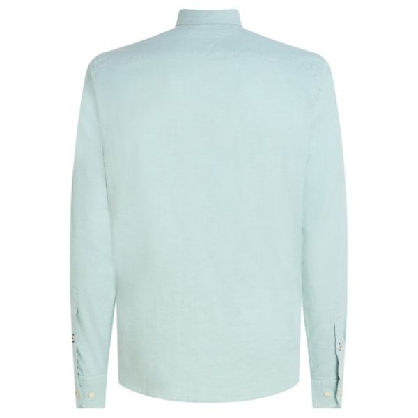 Tommy Hilfiger 1985 Flex Oxford Overhemd Groen