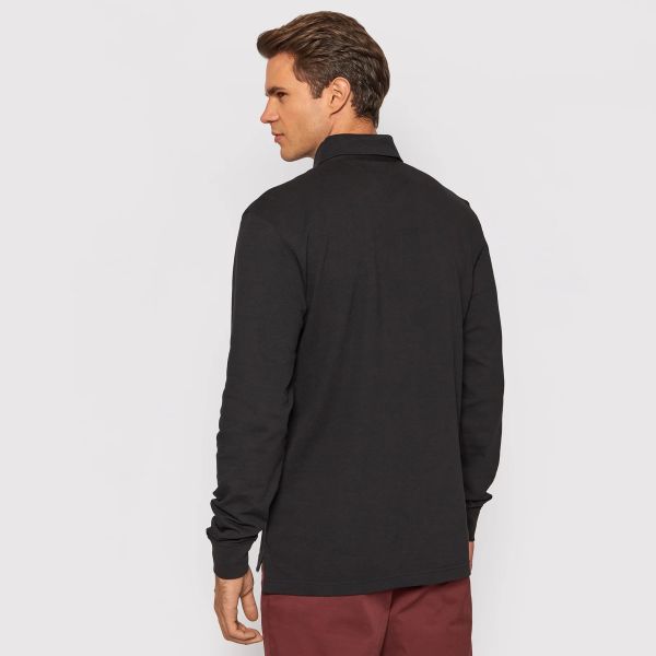 Tommy Hilfiger 1985 Longsleeve Polo Zwart