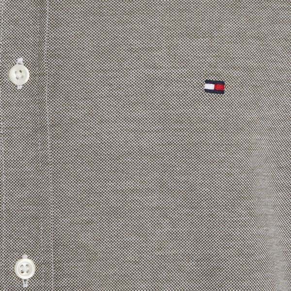 Tommy Hilfiger 1985 Pique Slim Overhemd Groen
