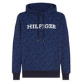 Tommy Hilfiger AOP Monogram Hoodie Navy