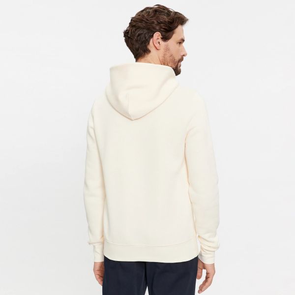 Tommy Hilfiger Arched Varsity Hoodie Off White