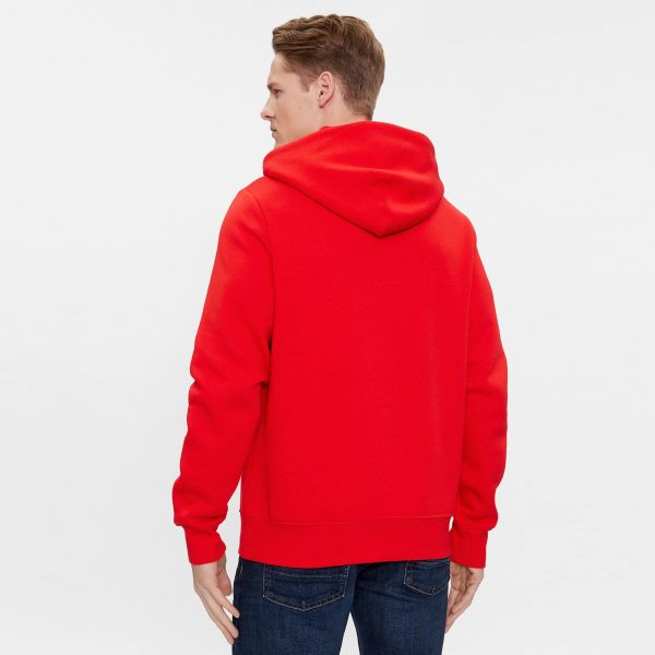 Tommy Hilfiger Arched Varsity Hoodie Rood