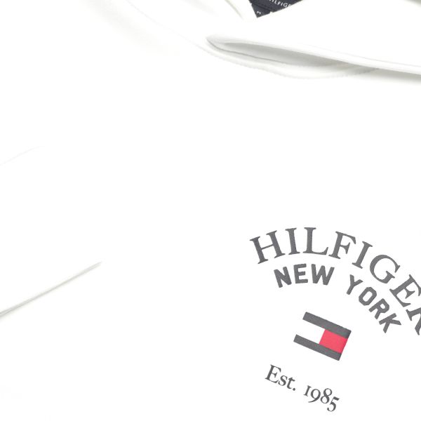 Tommy Hilfiger Arched Varsity Hoodie Wit