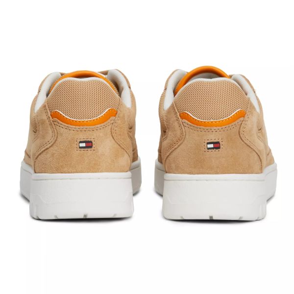 Tommy Hilfiger Basket Core Suede Sneaker Beige