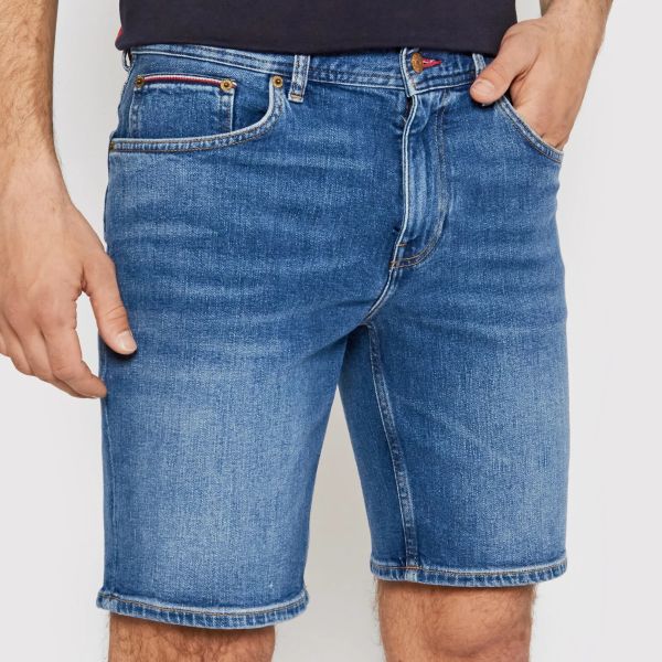 Tommy Hilfiger Brooklyn Denim Korte Broek Blauw