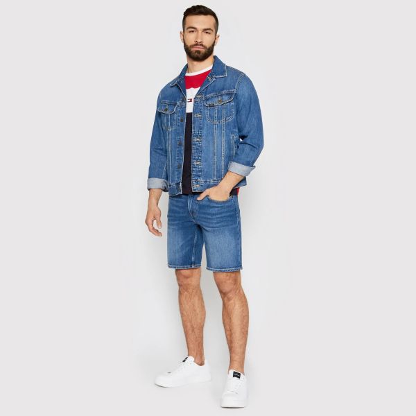 Tommy Hilfiger Brooklyn Denim Korte Broek Blauw