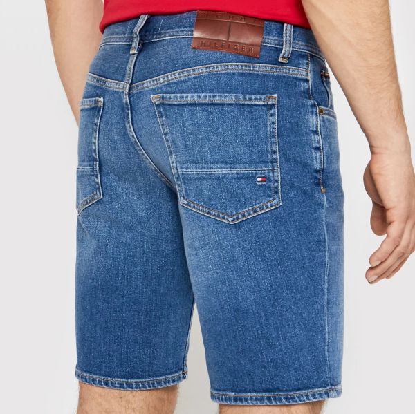 Tommy Hilfiger Brooklyn Denim Korte Broek Blauw