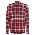 Tommy Hilfiger Brushed Tommy Tartan Overhemd Rood
