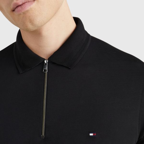 Tommy Hilfiger Casual Polo Zwart