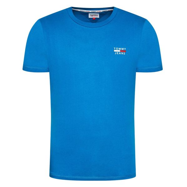 Tommy Hilfiger Chest Logo T-shirt Blauw