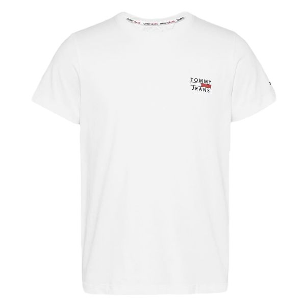 Tommy Hilfiger Chest Logo T-shirt Wit