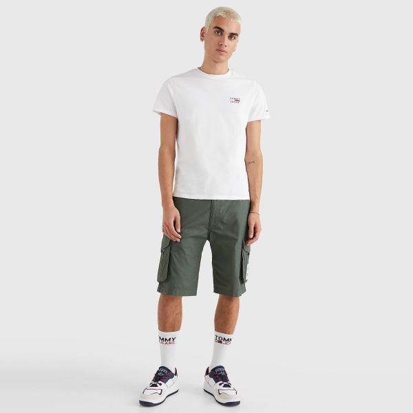 Tommy Hilfiger Chest Logo T-shirt Wit