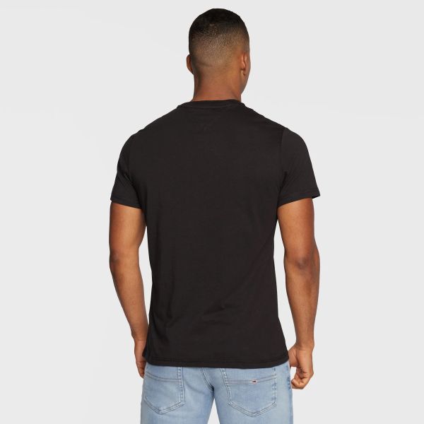 Tommy Hilfiger Chest Logo T-shirt Zwart
