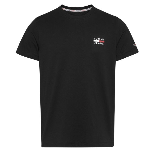 Tommy Hilfiger Chest Logo T-shirt Zwart