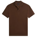 Tommy Hilfiger Collar Intrest Polo Bruin