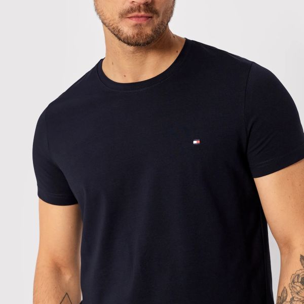 Tommy Hilfiger Core Stretch Slim T-shirt Navy