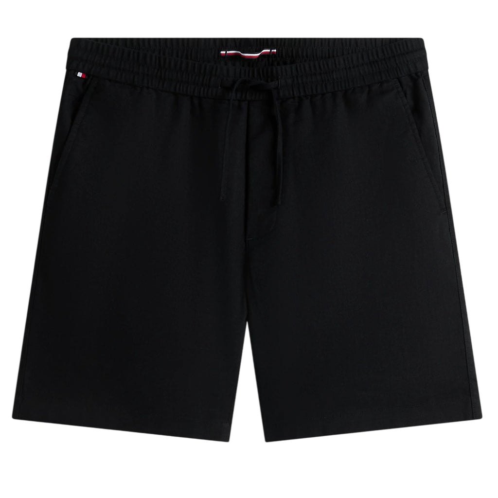 Tommy Hilfiger Dover Sorona Linen Korte Broek Zwart
