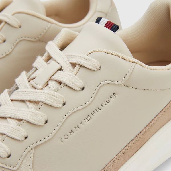 Tommy Hilfiger Elevated Cupsole Sneaker Beige
