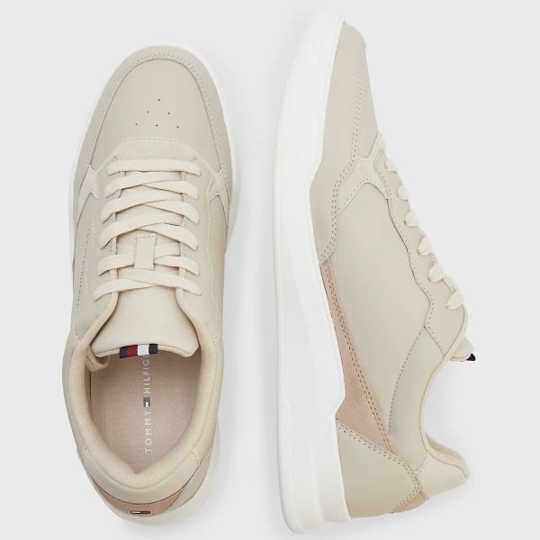 Tommy Hilfiger Elevated Cupsole Sneaker Beige
