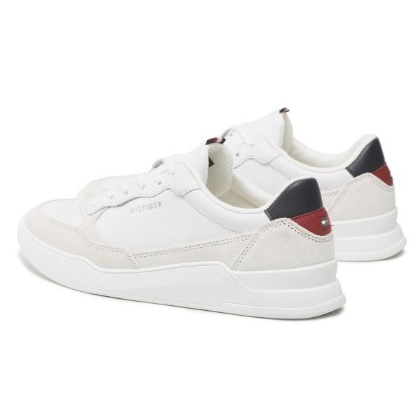 Tommy Hilfiger Elevated Cupsole Sneaker Wit