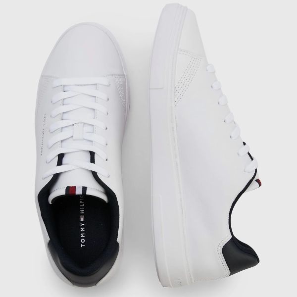 Tommy Hilfiger Elevated Cupsole Sneaker Wit