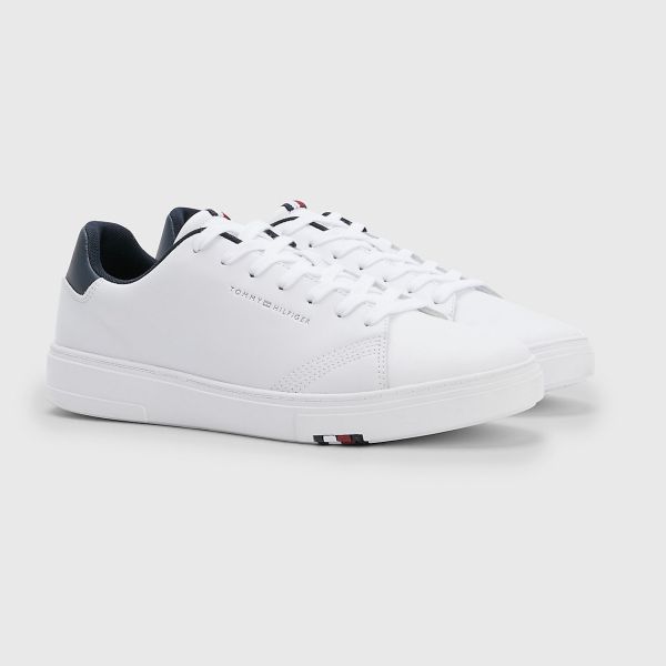 Tommy Hilfiger Elevated Cupsole Sneaker Wit