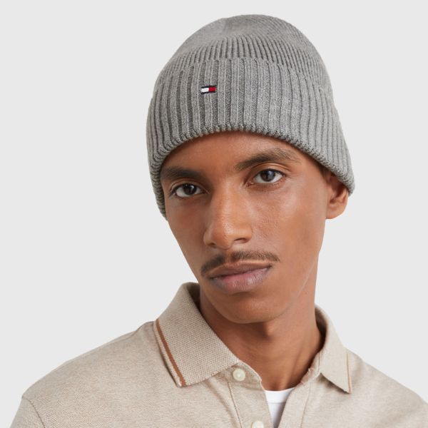 Tommy Hilfiger Essential Flag Muts Grijs
