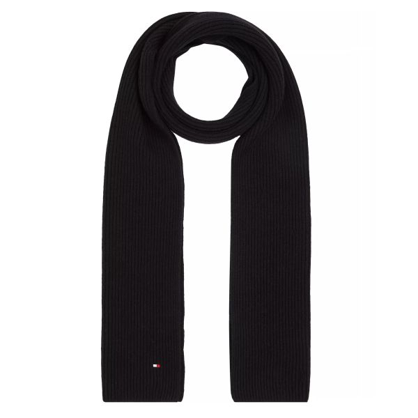 Tommy Hilfiger Essential Flag Sjaal Zwart