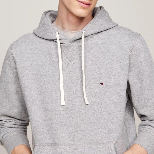 Tommy Hilfiger Essential Fleece Hoodie Grijs