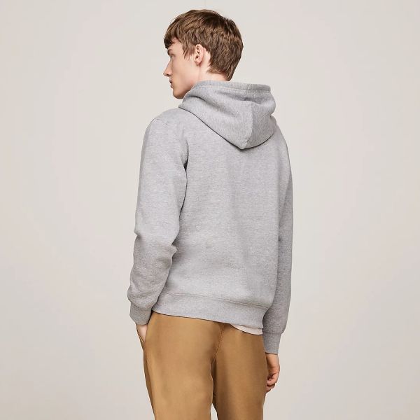 Tommy Hilfiger Essential Fleece Hoodie Grijs