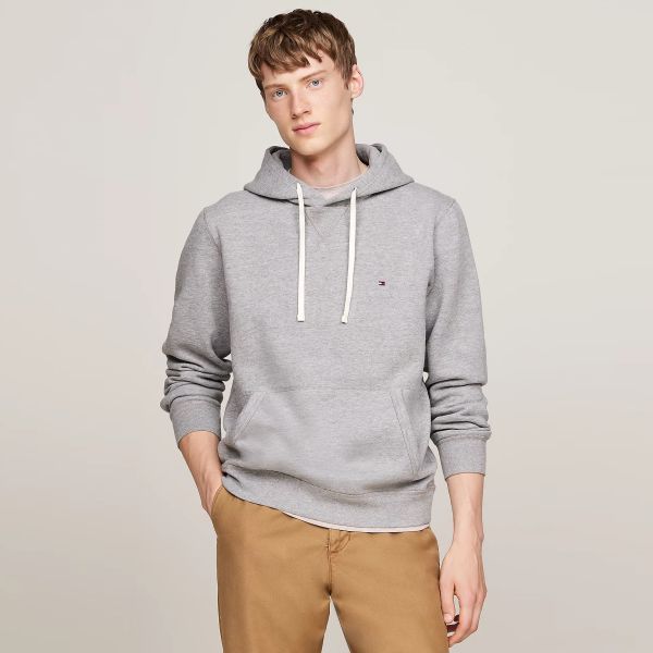 Tommy Hilfiger Essential Fleece Hoodie Grijs