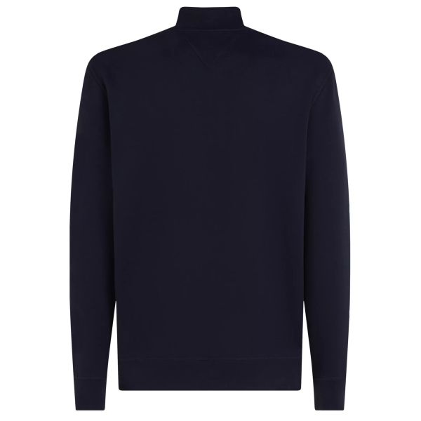 Tommy Hilfiger Essential Fleece Quarter Zip Sweater Navy