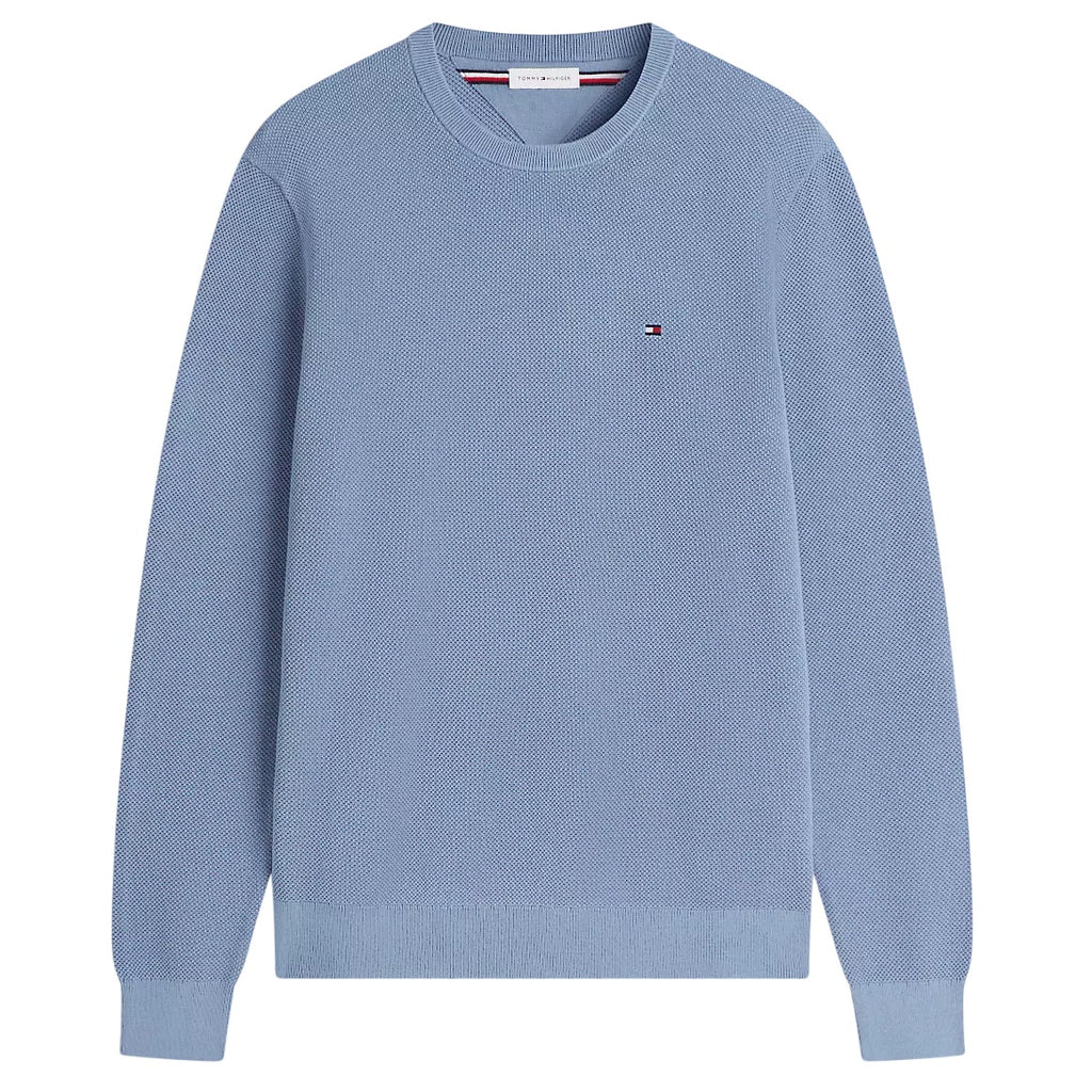 Tommy Hilfiger Essential Structure Sweater Blauw