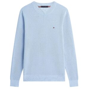 Tommy Hilfiger Essential Structure Sweater Licht blauw