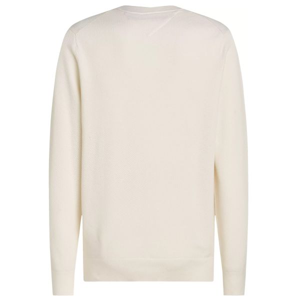 Tommy Hilfiger Essential Structure Sweater Off White