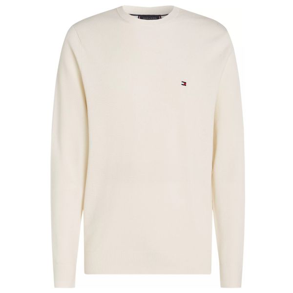 Tommy Hilfiger Essential Structure Sweater Off White