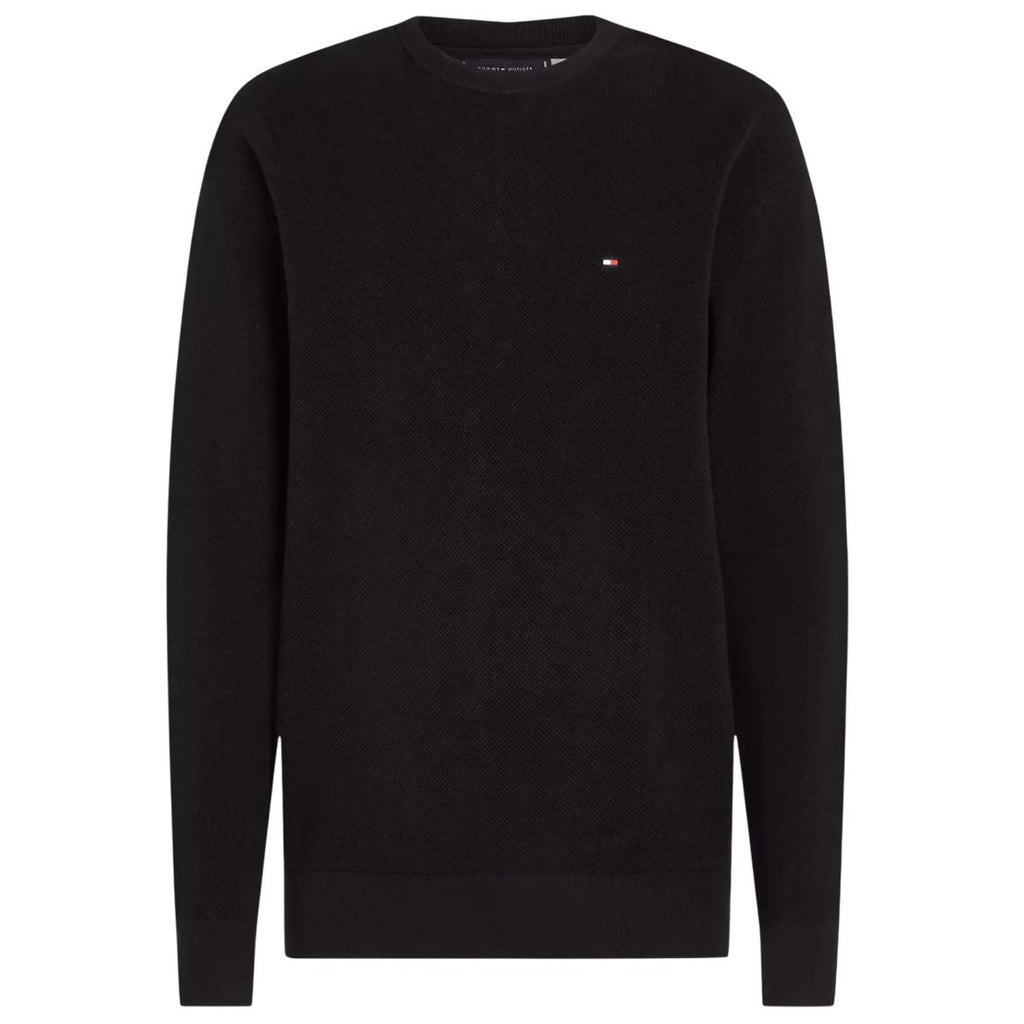 Tommy Hilfiger Essential Structure Sweater Zwart